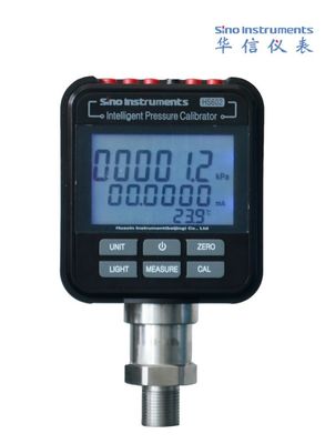 Kalibratie van druktransmitter en drukschakelaar met digitale drukmeter HS602