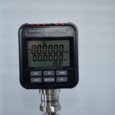 Veelzijdige en professionele HS602 Intelligente drukkalibrator met 1/4NPT M-connector