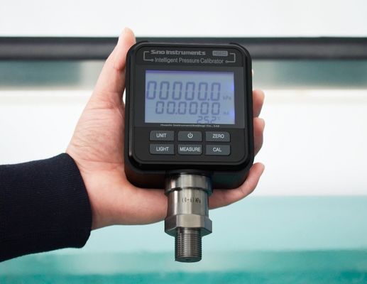 Precieze en eenvoudige HS602 Intelligente drukkalibrator voor vloeibare media