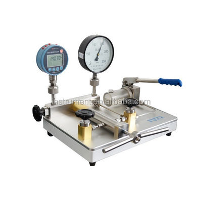 Handmatige hydrostatische drukproefpomp van 1400 bar HS728 voor de oliesector onder hoge druk