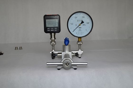 Professionele L286*W198*H140 mm HS703 Lab Machine Pneumatische drukmeter kalibrator