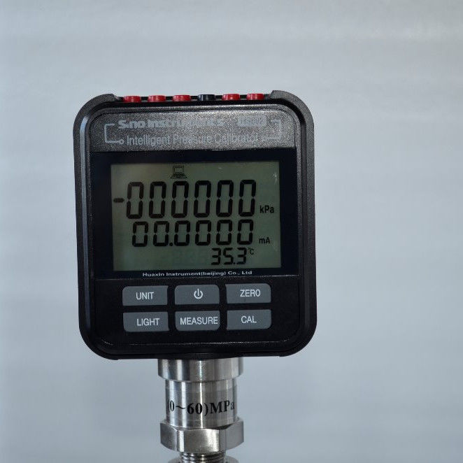 Veelzijdige en professionele HS602 Intelligente drukkalibrator met 1/4NPT M-connector