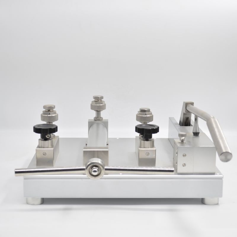 Accurate 60 Bar Gauge Kalibratie Pomp HS721 voor drukbereik -0,95-60 bar en 14,8 KGS