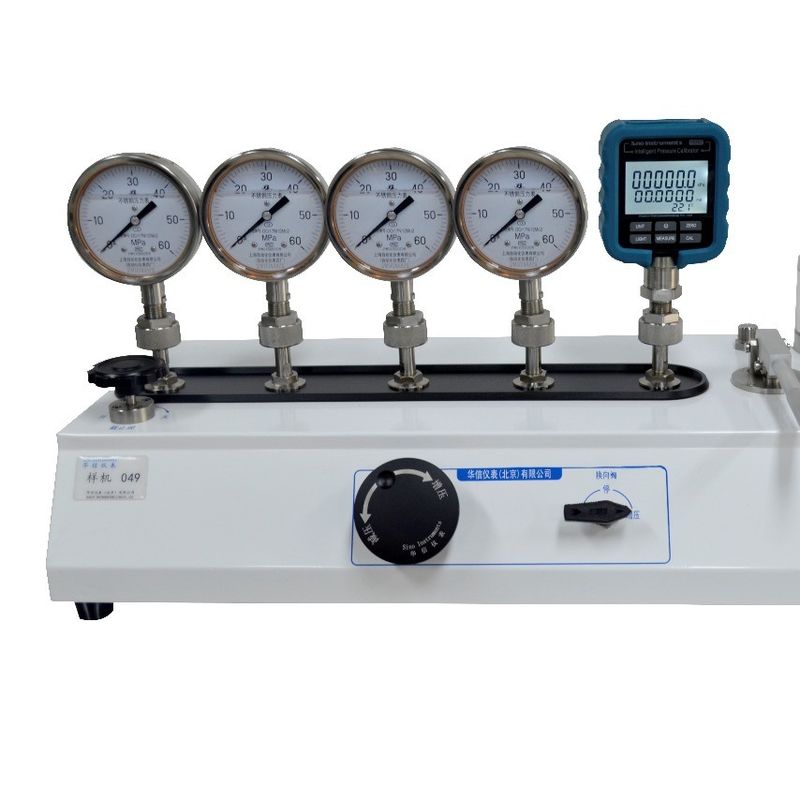 Elektrische luchtdruktestbank Pneumatische 0-25bar voor stabiele snelheid binnen 5 seconden