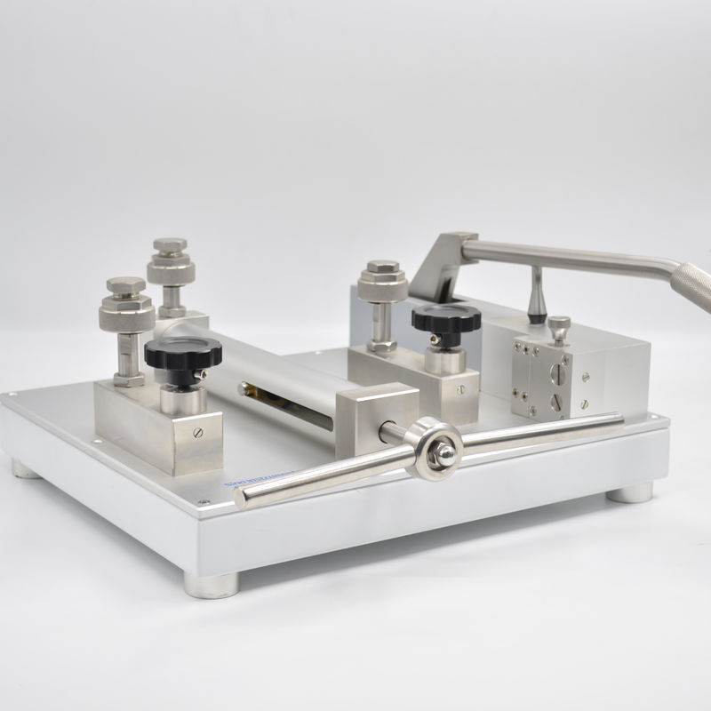 HS721 Bench Type Pneumatische drukkalibratie-comparator met -0,95-140 bar drukbereik